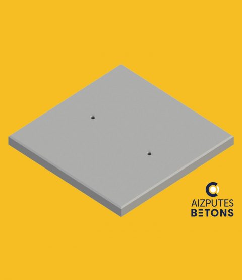 industriālās lietas betona 2×2 m armētās plātnes