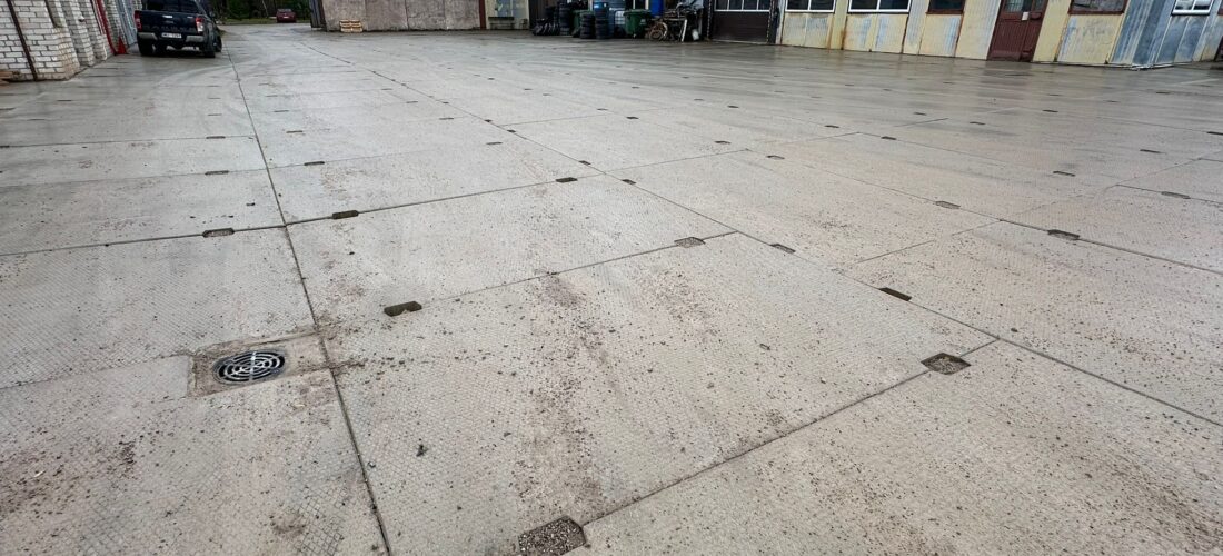 industriālās betona plātne IBP 3000